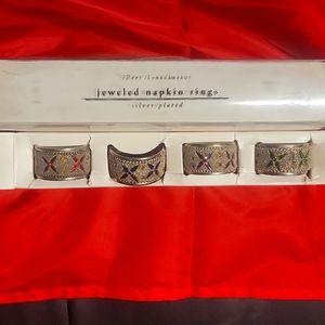 Jeweled Napkin Rings